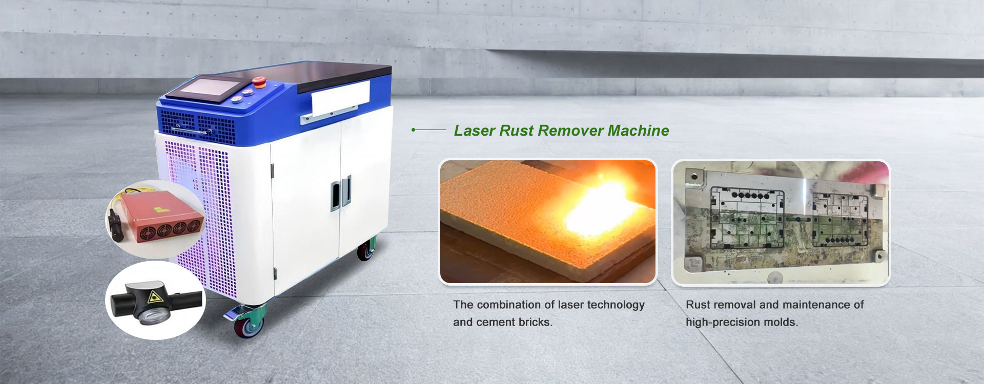 Kina Laser Rust Remover Maskinfabrikant