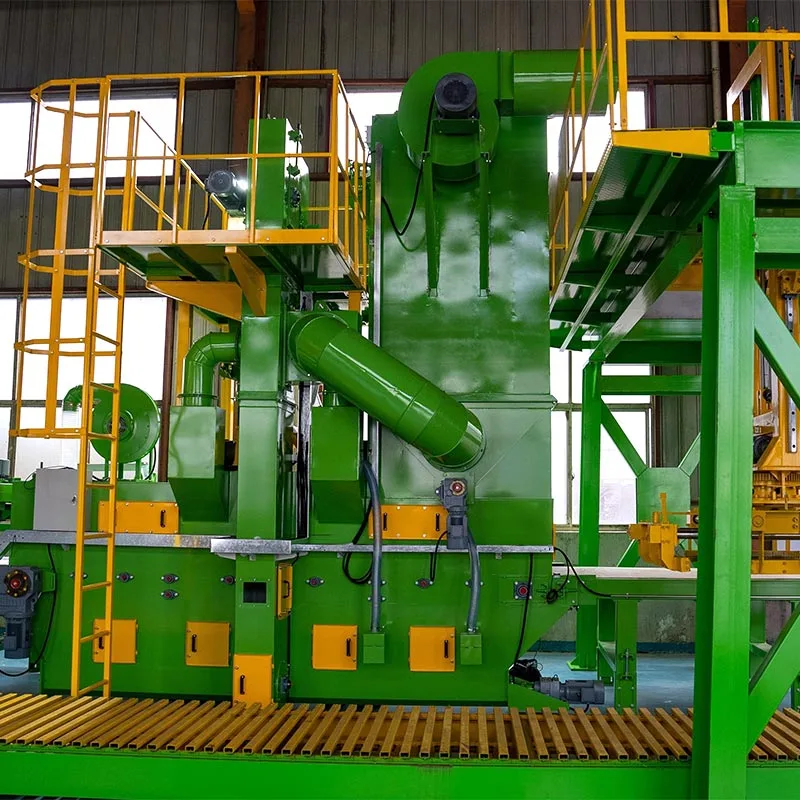 Overfladebehandlingsmaskine til cementbetonmursten