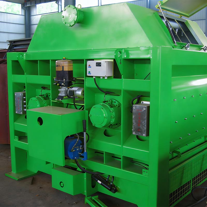 Twin Shaft Cement Betonblander